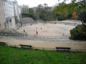 Les arènes de Lutèce, the ruined Roman arena