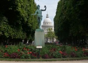 Panthéon, from the Luxembourg Gardens
