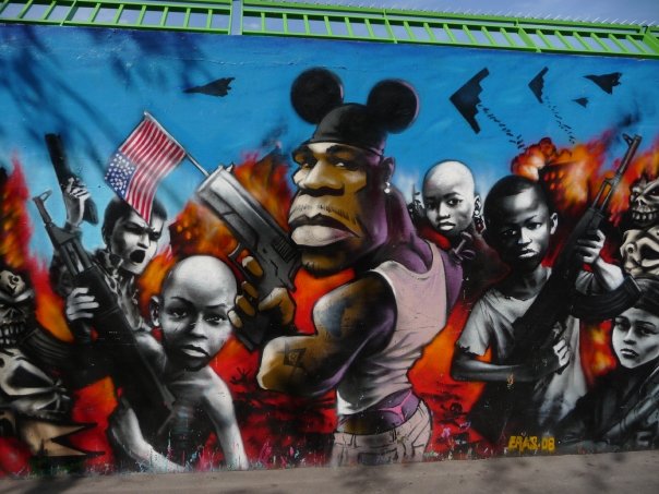 The famous 'Murmur', a great place to see street art in Paris
